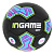 Мяч футбольный Ingame Gift IFB-108 чёрно-сине-зелёный